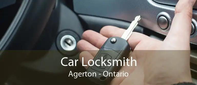 Car Locksmith Agerton - Ontario