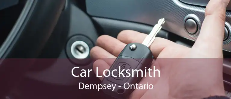 Car Locksmith Dempsey - Ontario
