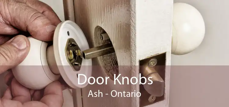 Door Knobs Ash - Ontario