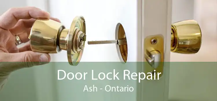 Door Lock Repair Ash - Ontario