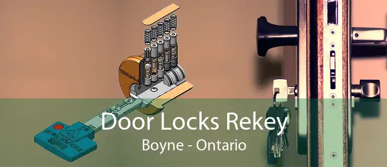 Door Locks Rekey Boyne - Ontario
