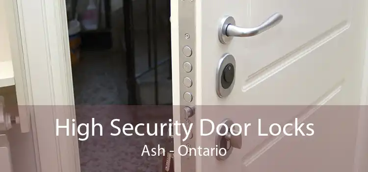 High Security Door Locks Ash - Ontario