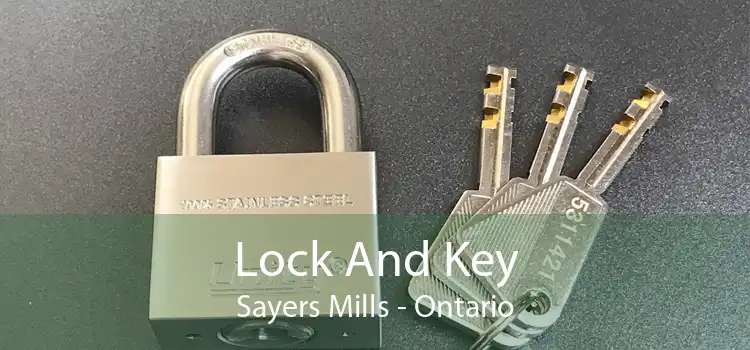 Lock And Key Sayers Mills - Ontario