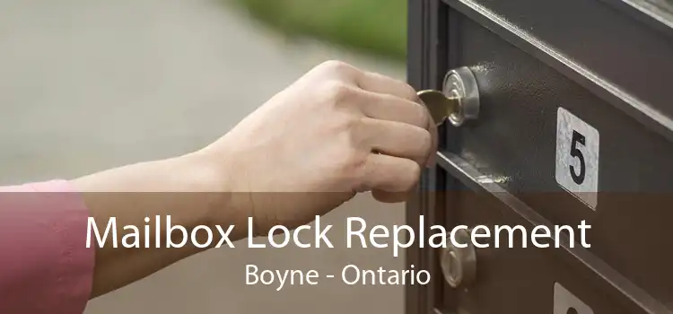 Mailbox Lock Replacement Boyne - Ontario