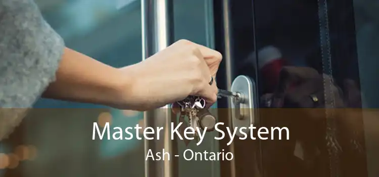 Master Key System Ash - Ontario