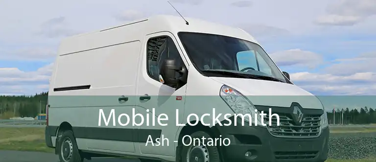 Mobile Locksmith Ash - Ontario