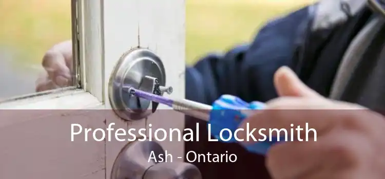 Professional Locksmith Ash - Ontario