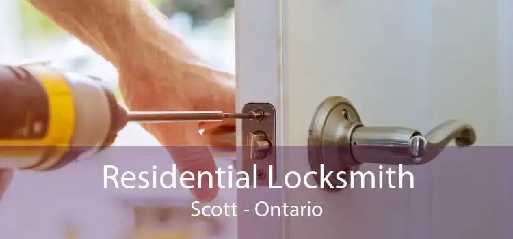 Residential Locksmith Scott - Ontario
